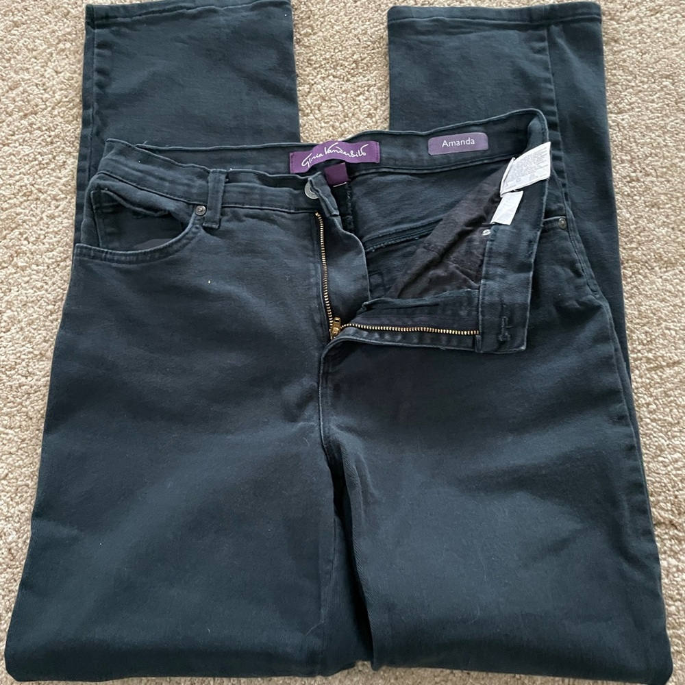 Gloria Vanderbilt Women's Black Jeans